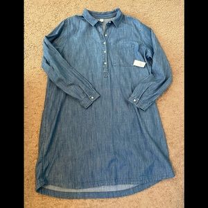 NWT Old Navy Jean Dress XL